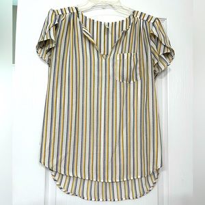 DNA Couture - Striped Dressy Top